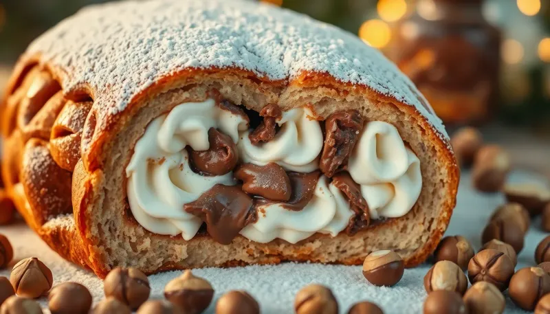 Colomba farcita con panna e Nutella: il dolce di Pasquetta che tutti amano