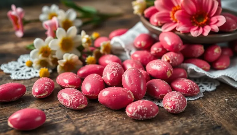 Praline rosa di Lione: la storia delle mandorle rosse che incantano da cinque secoli