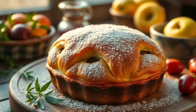 Sacripantina genovese : la recette de la célèbre torta ligure à cupola