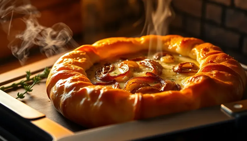 Sfogliata alle cipolle: la ricetta semplice per un antipasto sfizioso