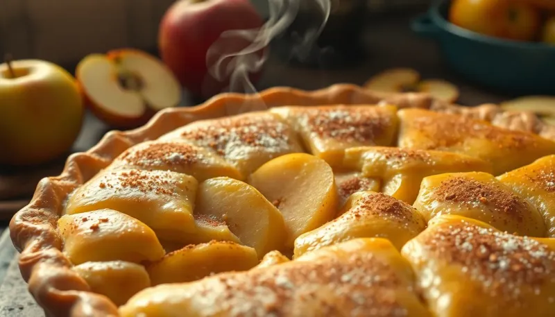 Torta di mele con impasto crema : la ricetta cremosa e fruttata da provare