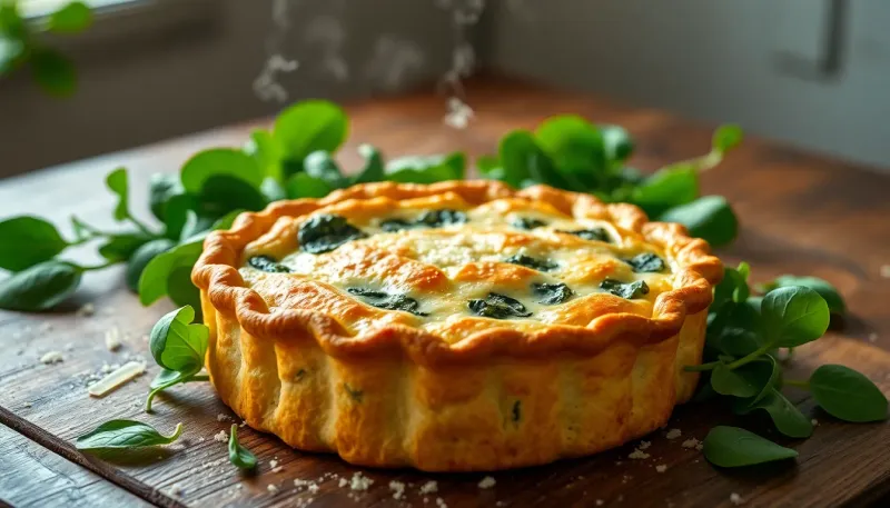 Torta rustica agli spinaci: la ricetta semplice per un piatto soffice e gustoso