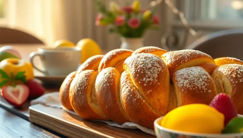 Treccia brioche al burro: la ricetta soffice per una colazione di Pasqua indimenticabile